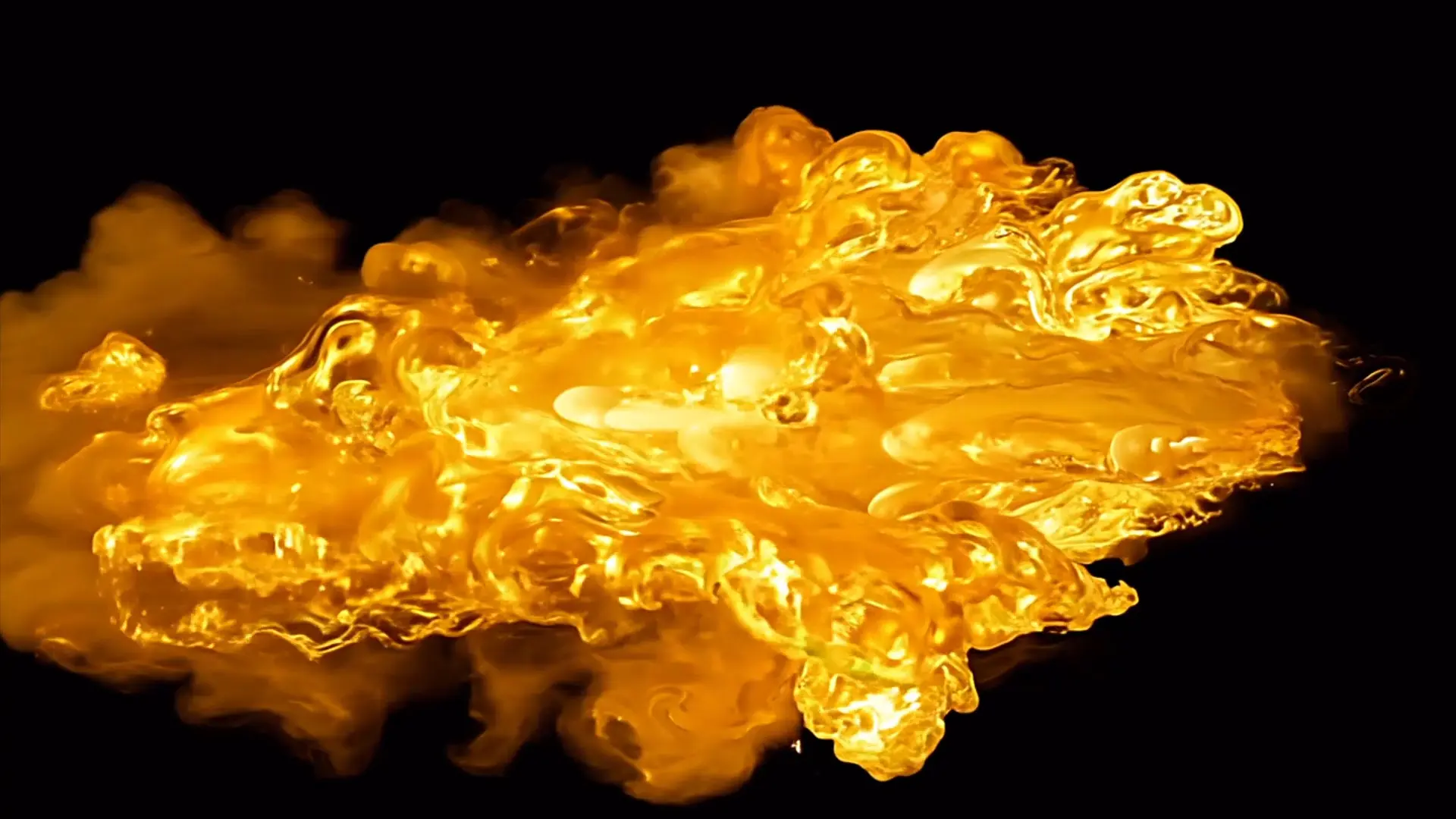 Dynamic Flame Cloud Background for Thriller Film Projects